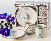 Paris Is For Lovers Espresso Cup Favor (Set Of 2) | Minimum Order 12pc